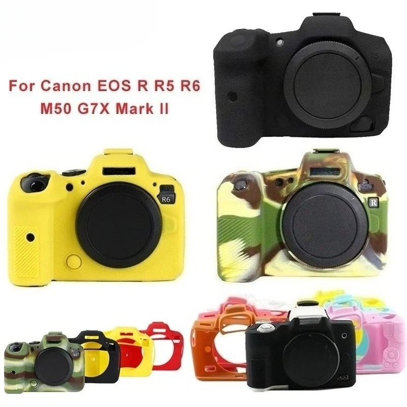 Silicone Cover Rubber Silicone - Canon Camera Eos M50 Mark Ii review and price