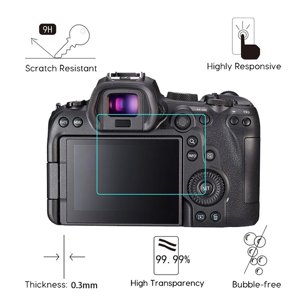 Camera Glass Protective Film F - Canon Camera Eos M50 Mark Ii review and price