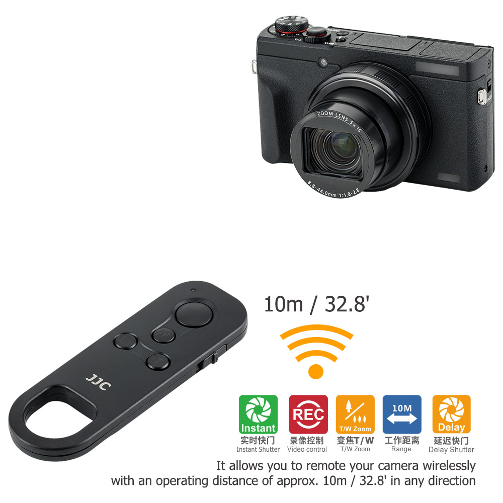 JJC BR-E1 Bluetooth Remote Con - Canon Camera Eos R8 review and price